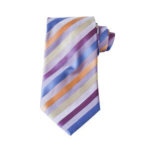 Laurant Bennet Pastel Striped Tie Ivy Preppy Collegiate Wedding Business Work